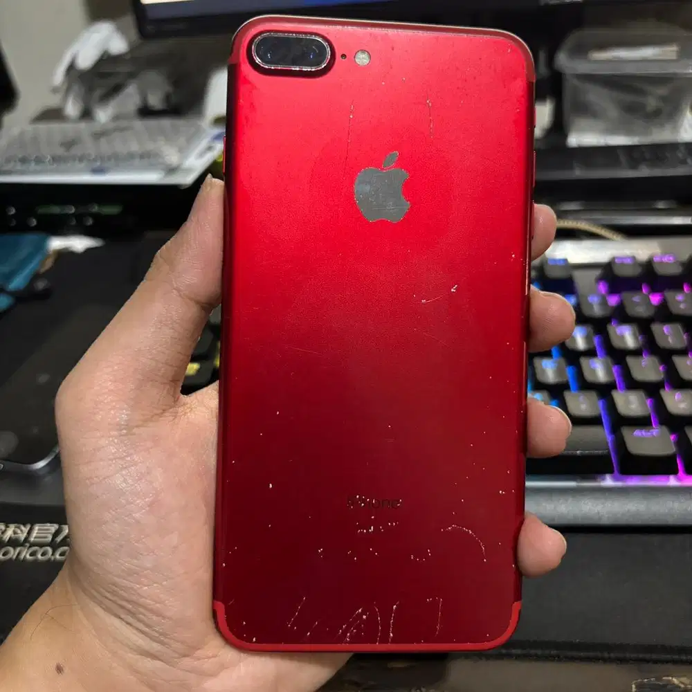 iPhone 7 plus 128Gb sinyal terdaftar kondisi baca deskripsi