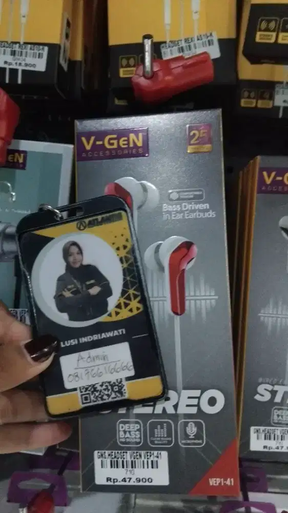 HEADSET VGEN VEP 1-41 | ATLANTIS DAHSYAT