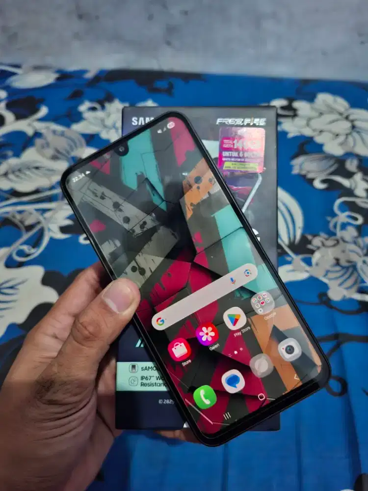 Punya hp Samsung a26 5G ram 8/256 fulset mulus.