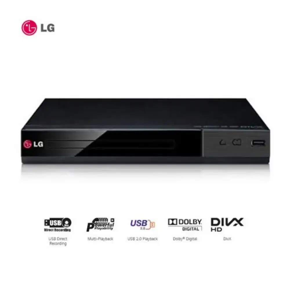 DVD PLAYER LG BLACK COLOR