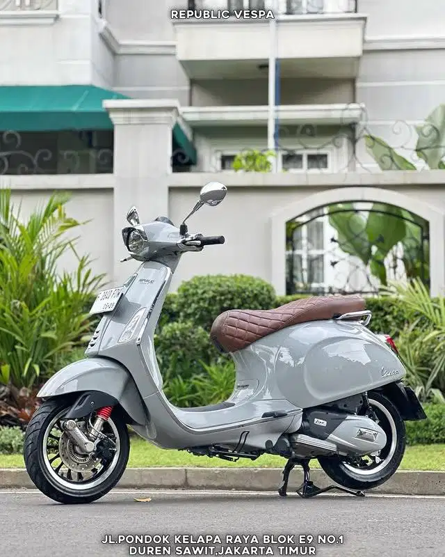 JUAL VESPA SPRINT 150 IGET ABS LED TH 2019 PERFECT CONDITION