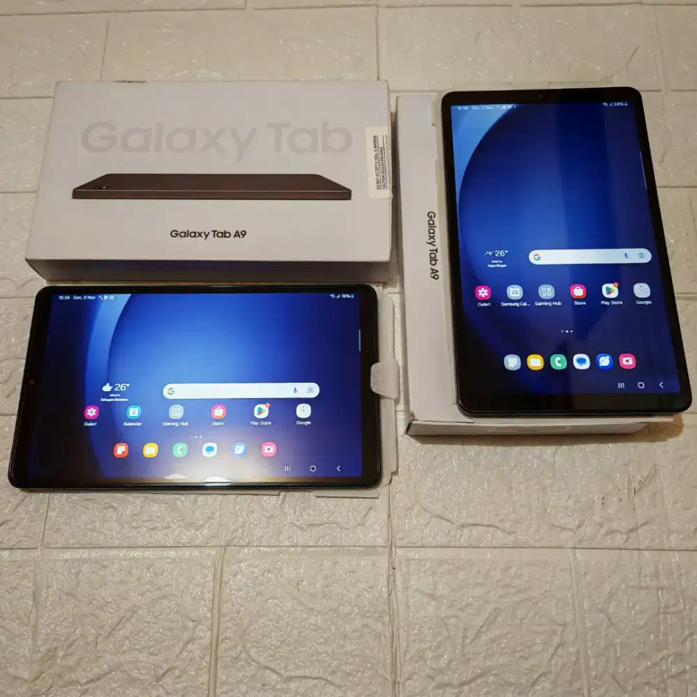 Samsung Tab A9 Wifi Cell (4/64) Mulus Fullset Ori