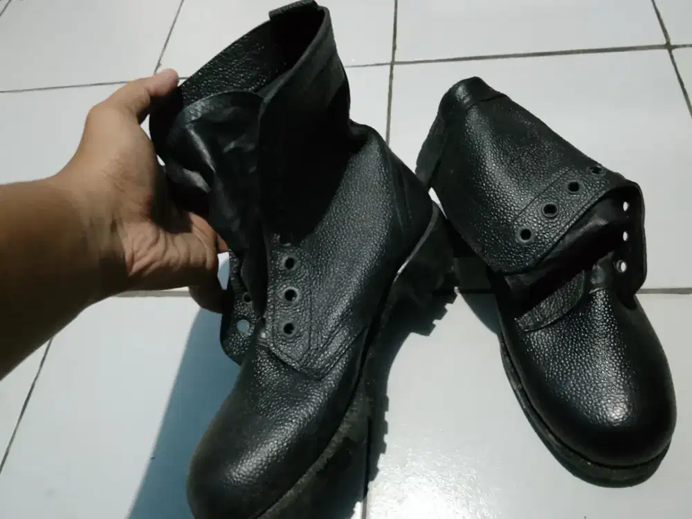 SEPATU PDL TNI ASLI KULIT