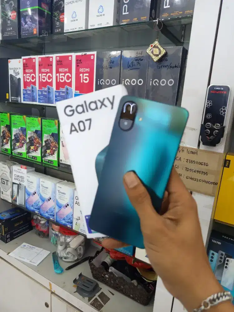SAMSUNG A07 RAM 4/64 GB SEBULANAN
