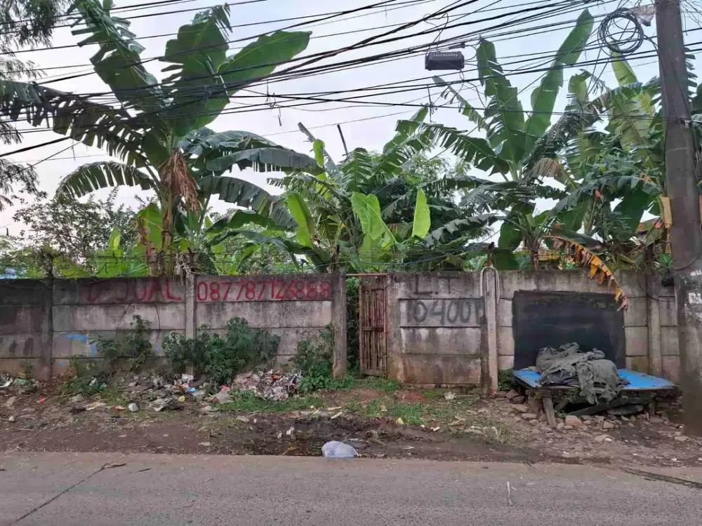 Dijual Cepat Kavling Industri Berpagar Dekat exit Tol