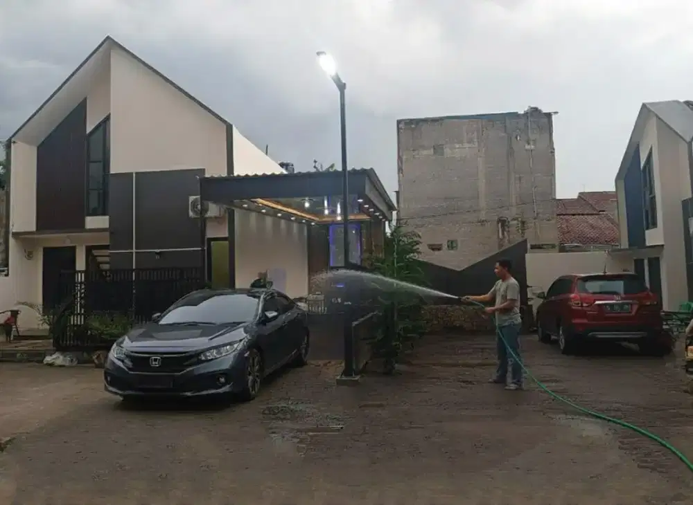 Rumah bebas banjir di depok