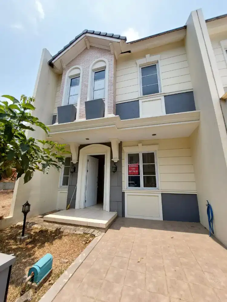 DIJUAL RUMAH CLUSTER VANYA AZZURA BSD UNFURNISHED