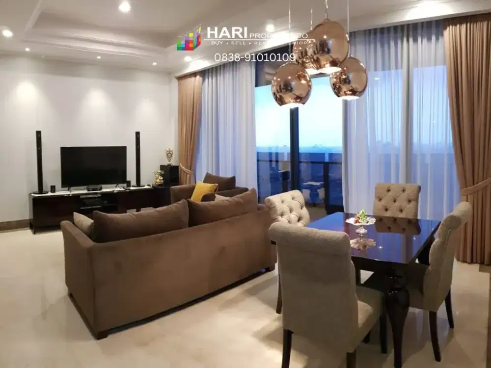 DISEWA Apartemen District 8 Senopati Sudirman SCBD Ashta Mall 2BR 153sqm - Furnished Close to MRT Busway