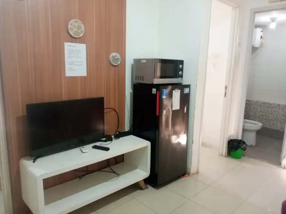 SEWA APARTEMEN BASURA TIPE 2BR FURNISH TOWER G