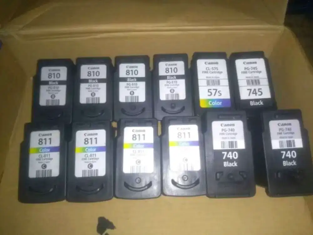 Ditampung tinta printer canon kosongan original laku