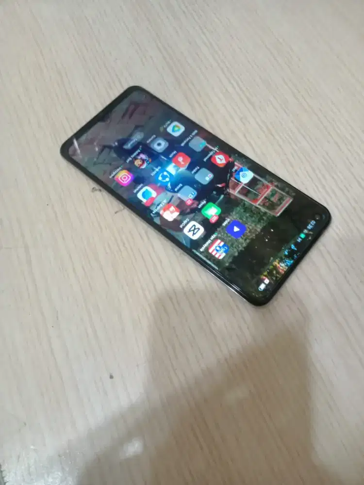 Oppo Reno 5 ram 8/128 minus finger print layar of batangan saja