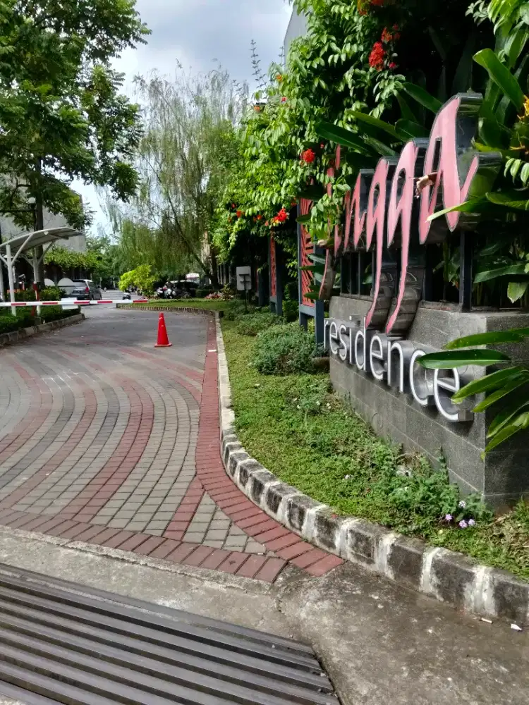 Rumah disewakan,lokasi strategis, onegate sistem, cluster, aman asri