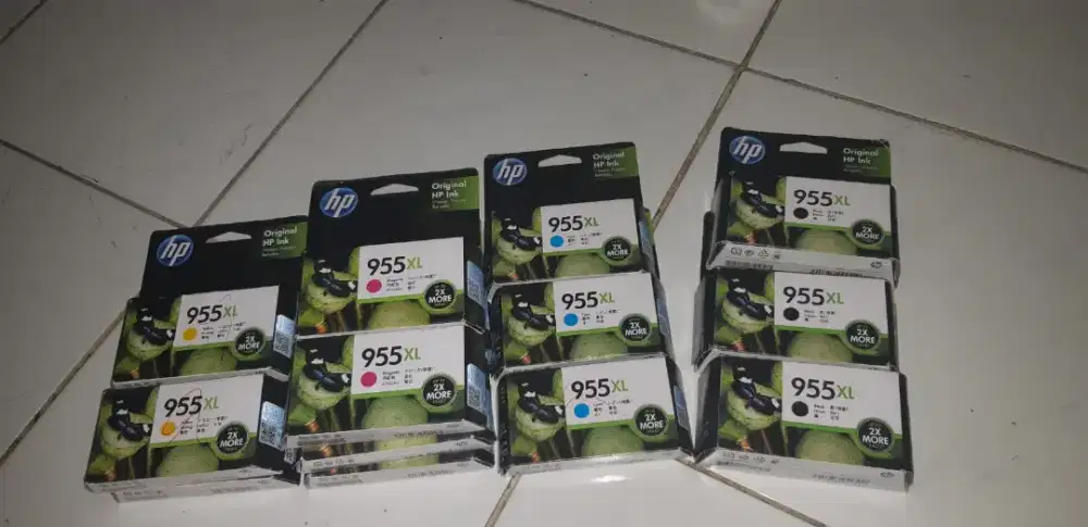 Diterima tinta printer HP 955xl baru