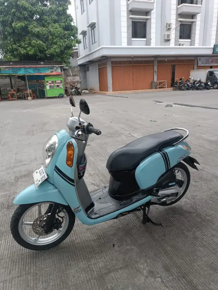 Honda Scoopy F1 esp ISS stater halus 2015 PJK pnjng mesin halus