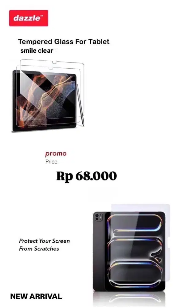 Tg clear smile for tablet