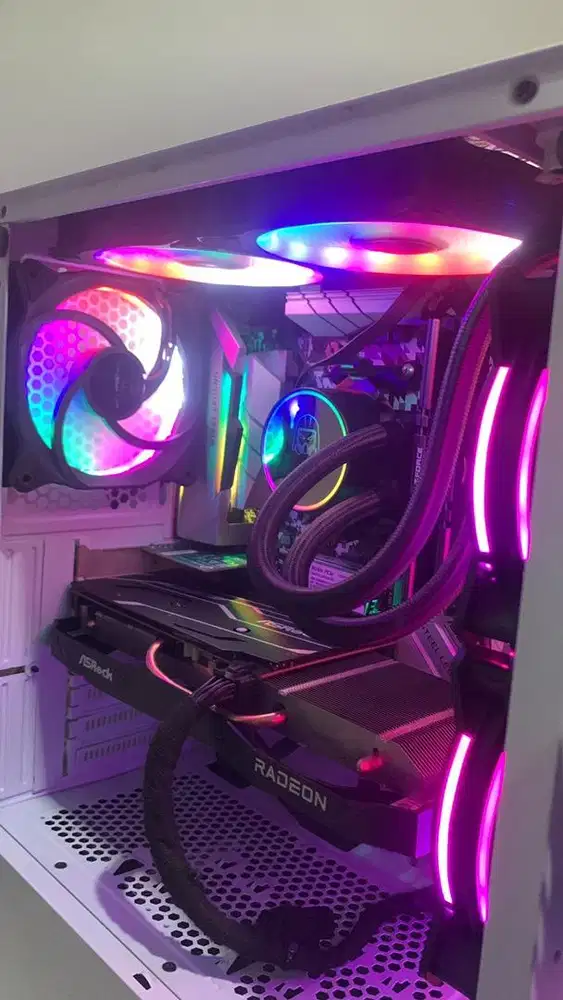 VGA Asrock rx 6600 Challenger Mulus Normal Segel Utuh