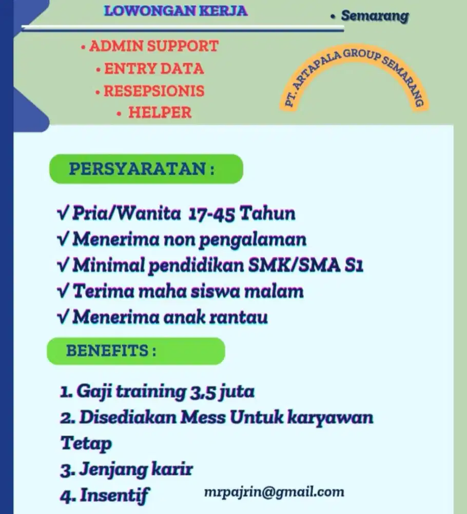 Lowongan kerja semarang