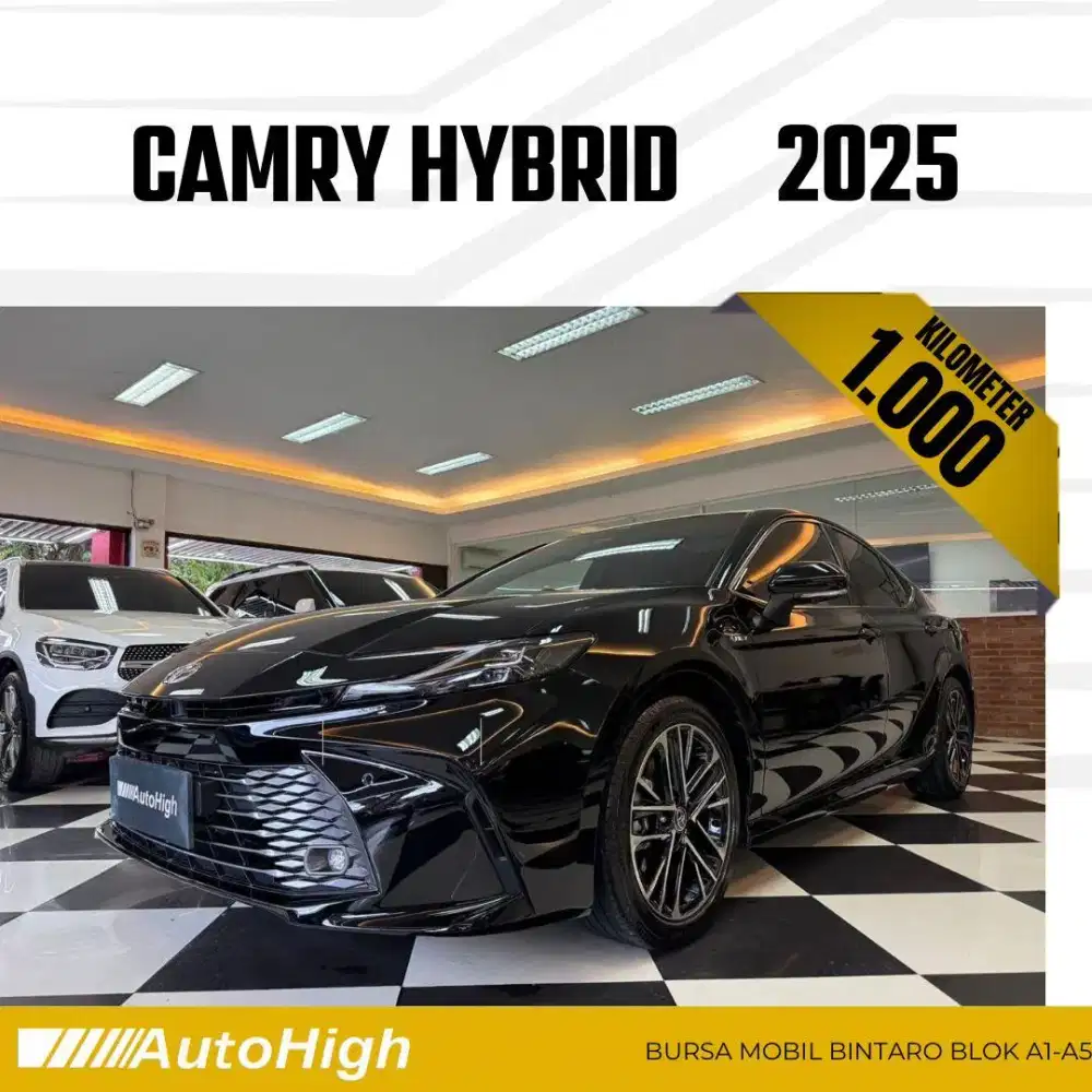 DP10% [Km1.000] Camry HEV Hybrid 2025 Black Reg 2024 #AUTOHIGH