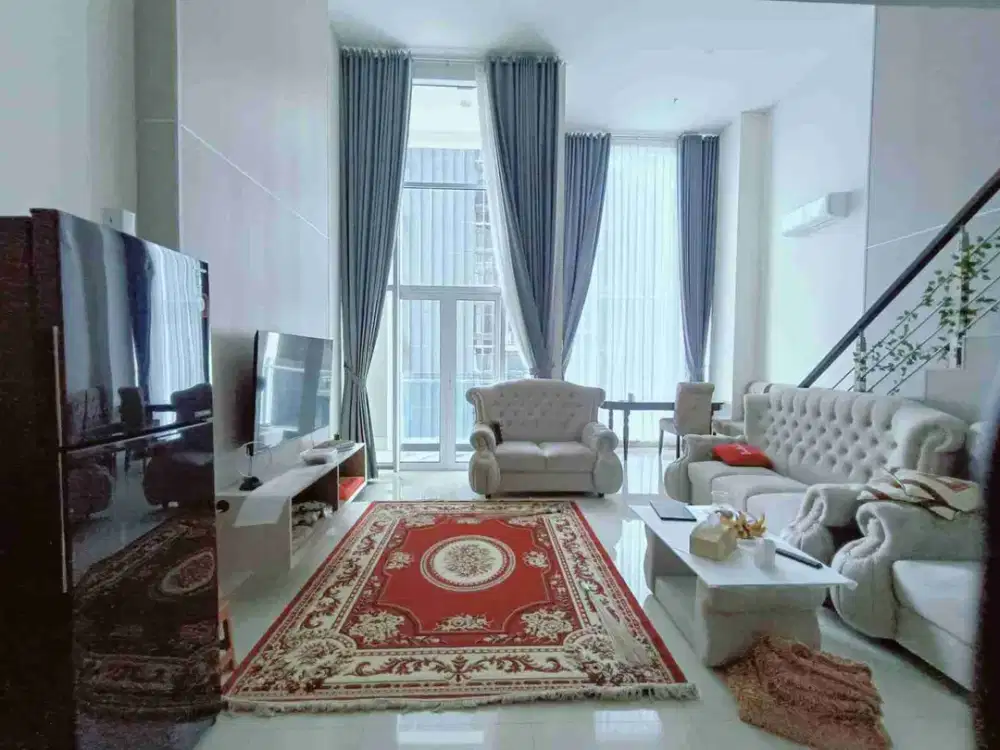 Dijual Unit SoHo Brooklyn Alam Sutera, Furnished, Siap Huni Super Strategis