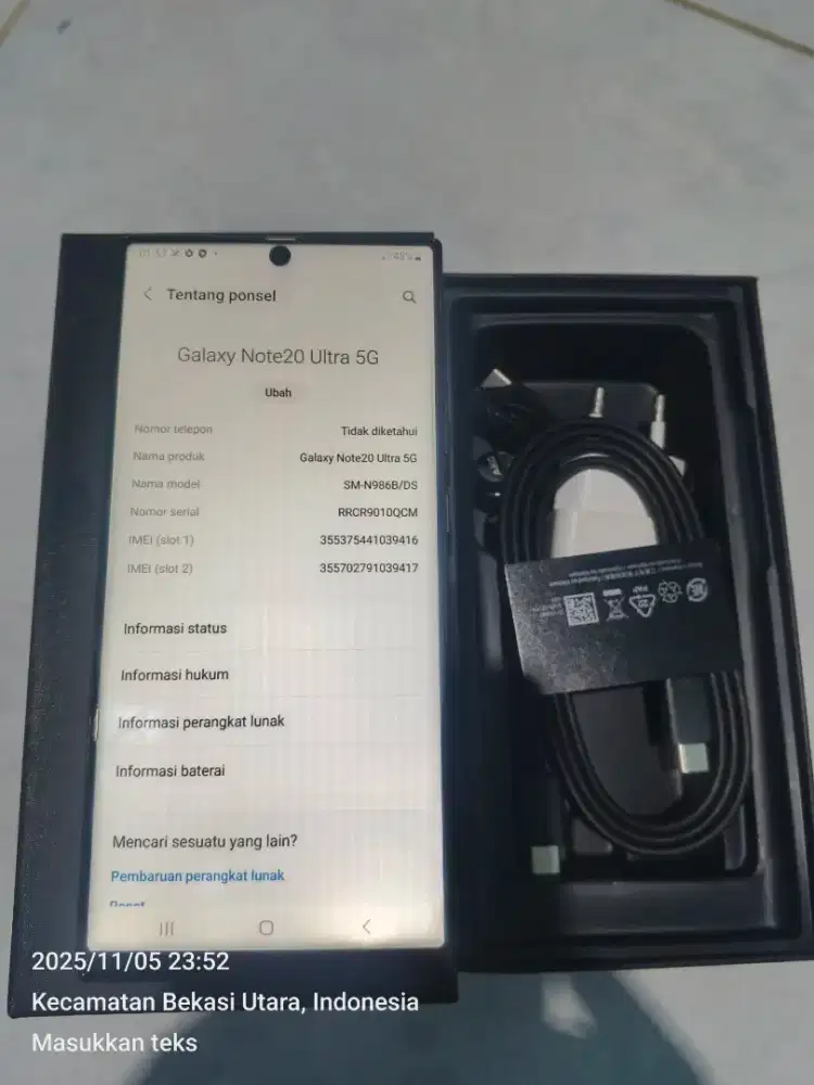 Samsung note 20 ultra 5g