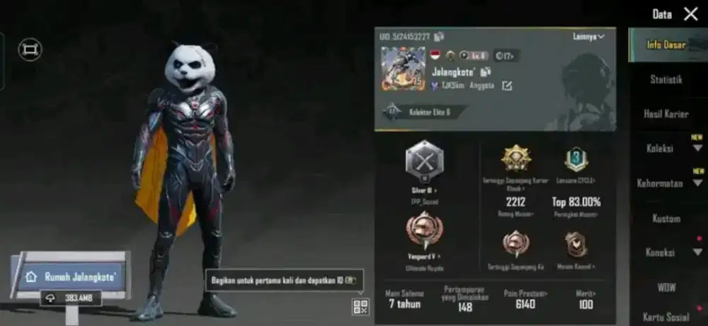 JUAL BELI AKUN PUBG MOBILE