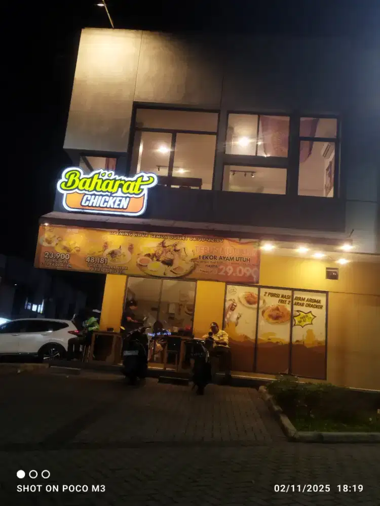 Dibutuhkan untuk staff dapur