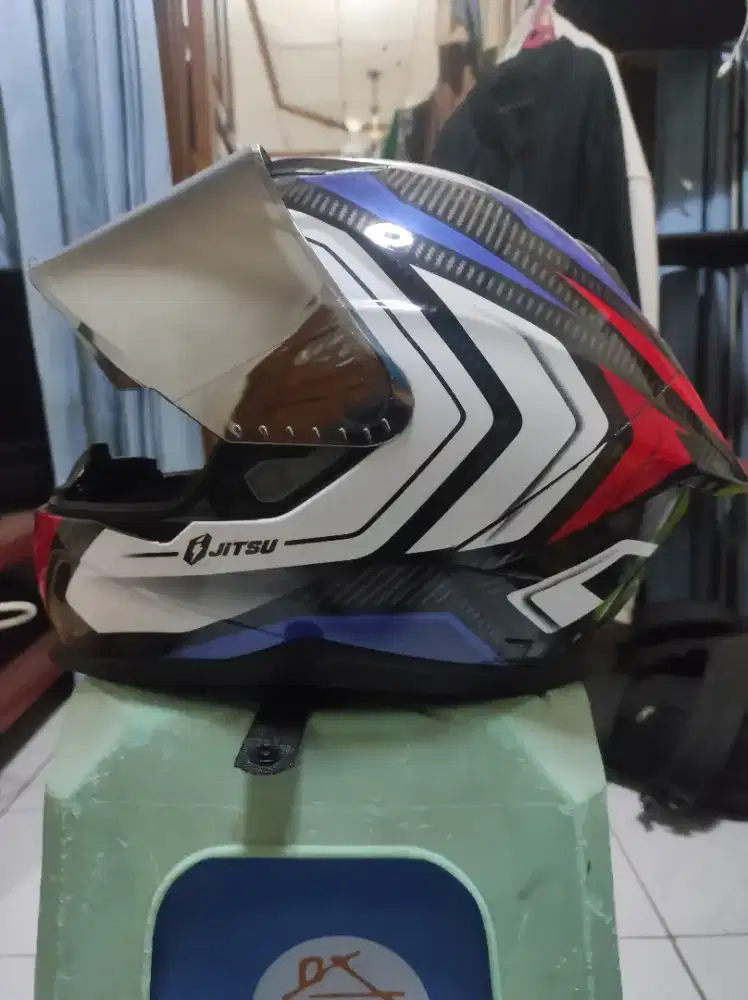 Jual aja nih Jitsu Fullface motif air one carbon tech