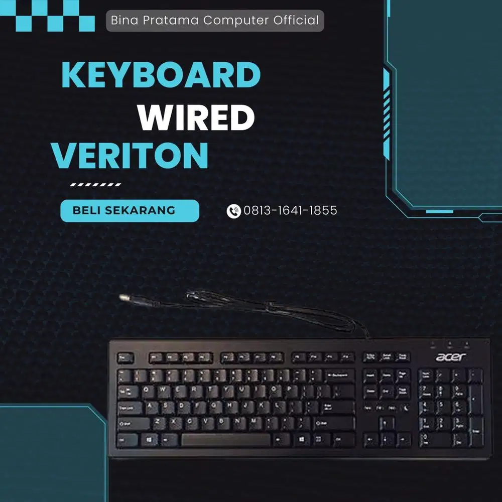 Keyboard Acer Veriton Wired 95% mulus