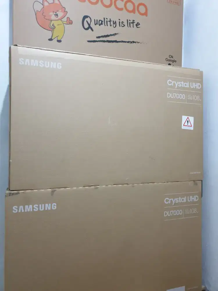 SAMSUNG SmartTV Digital 43 inch 4K UHD. 100% Baru, bisa COD + Setting