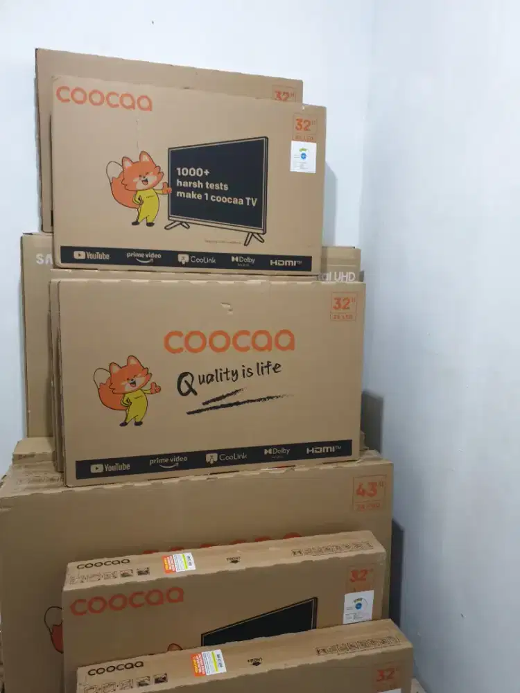 COOCAA SmartTV Digital 32 inch. 100% Gres pabrik, bisa VOD + Setting