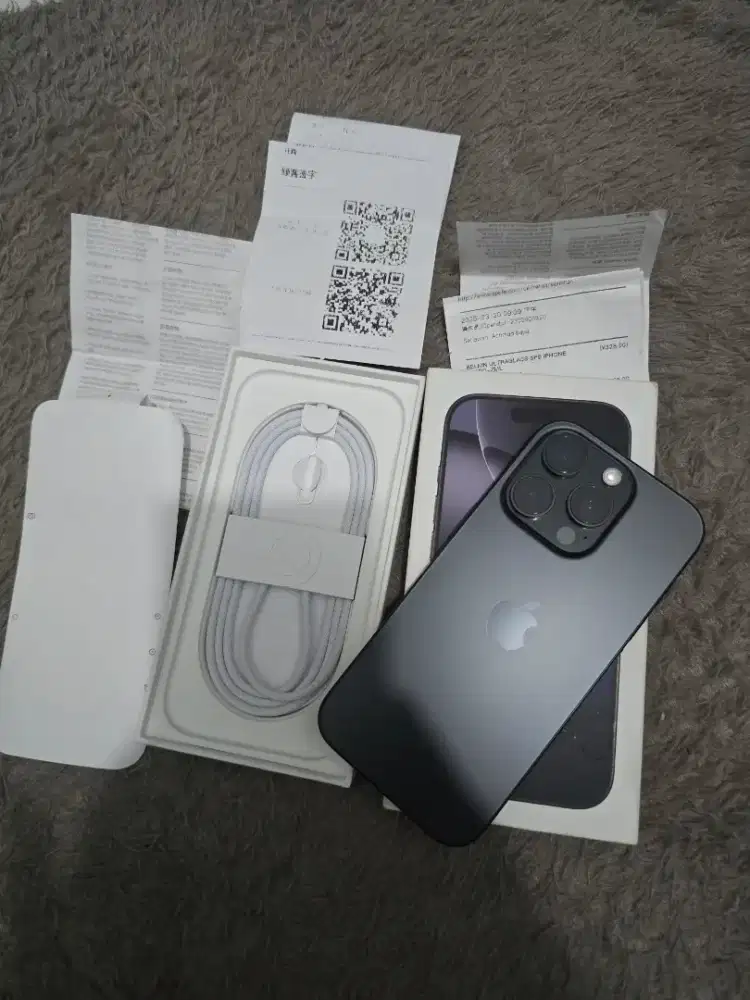 Iphone 16 pro 256 dual sim beacukai fullset ori