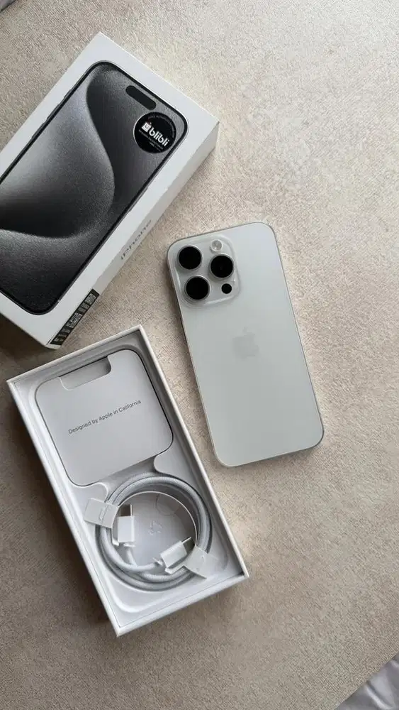 Iphone 15 Pro 256gb ex Blibli