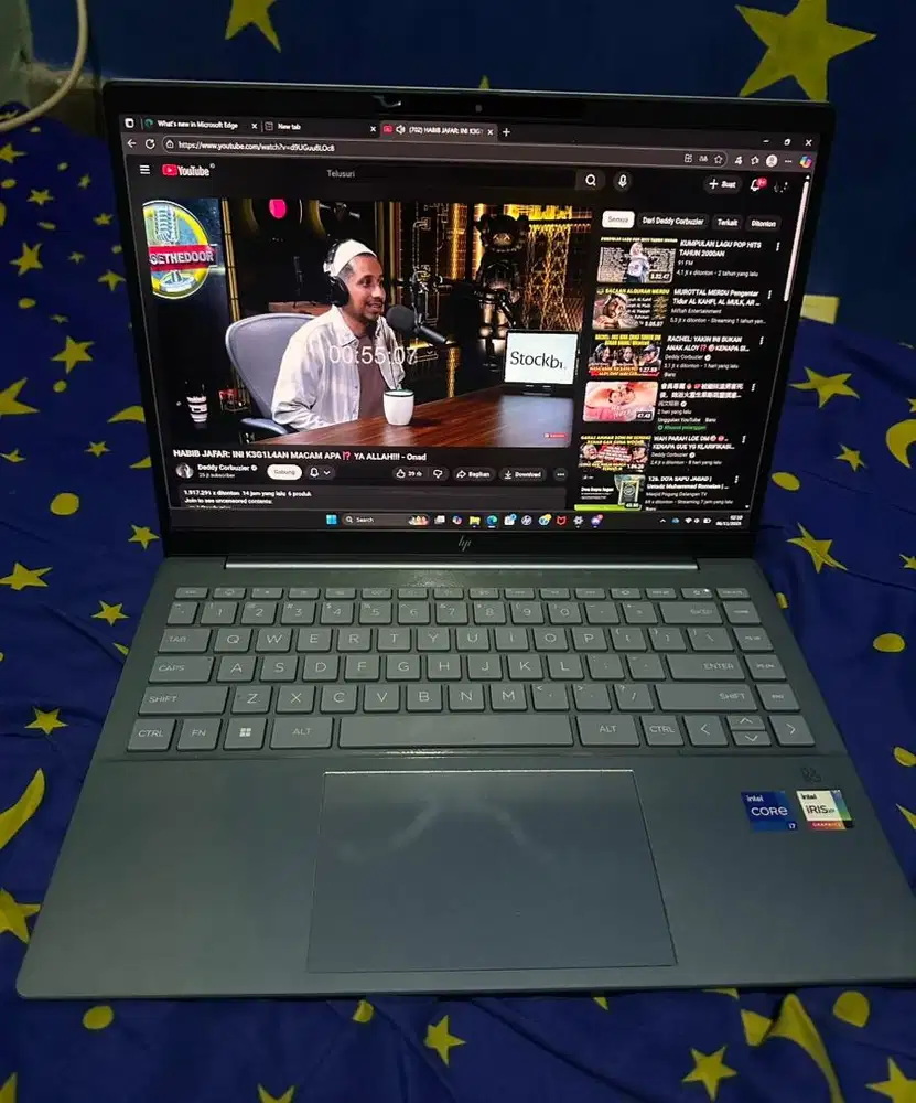 Laptop hp pavilion plus 14 core i7 oled ultra 7 155H Ram 32GB/1TB