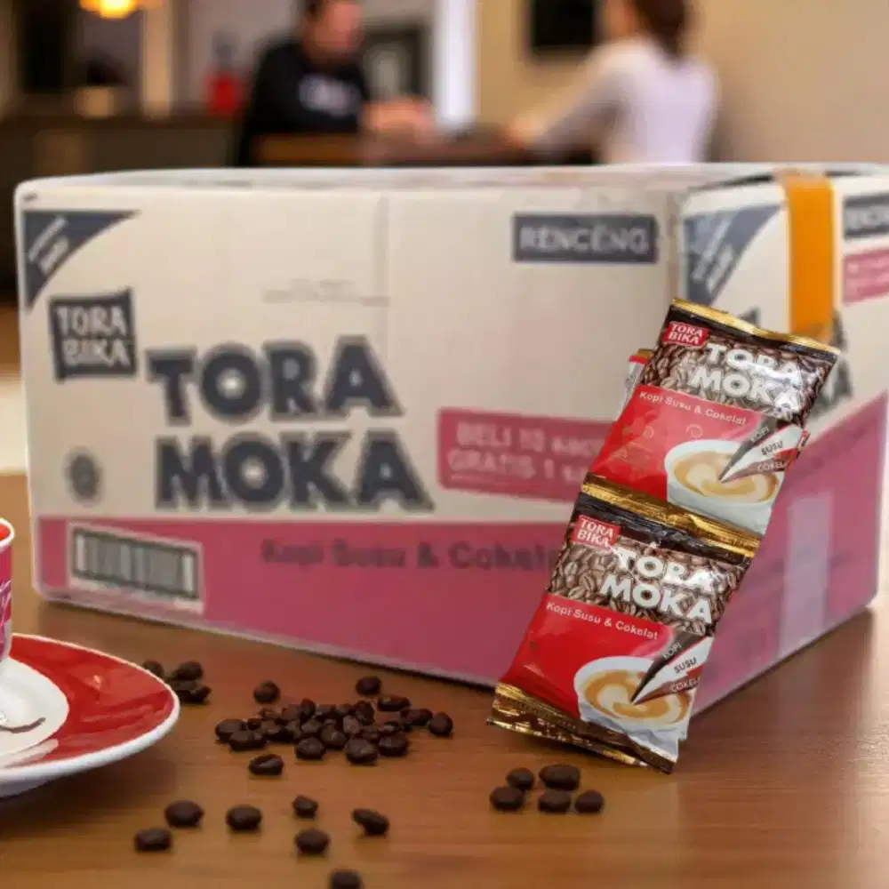 GROSIR KOPI TORA MOKA PER KARTON ISI 12 renceng