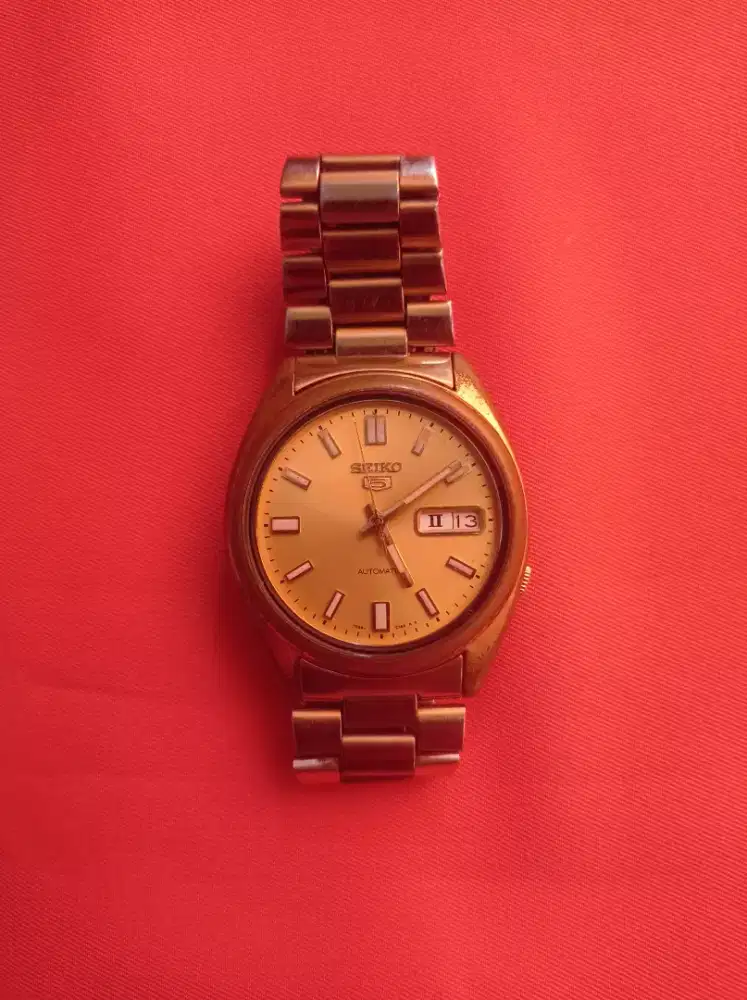 SEIKO 5 AUTOMATIC Michrone Gold