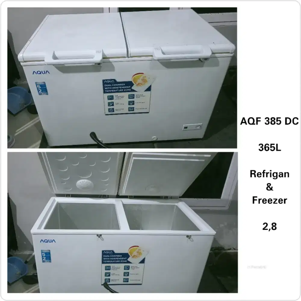 Freezer Aqua 365L