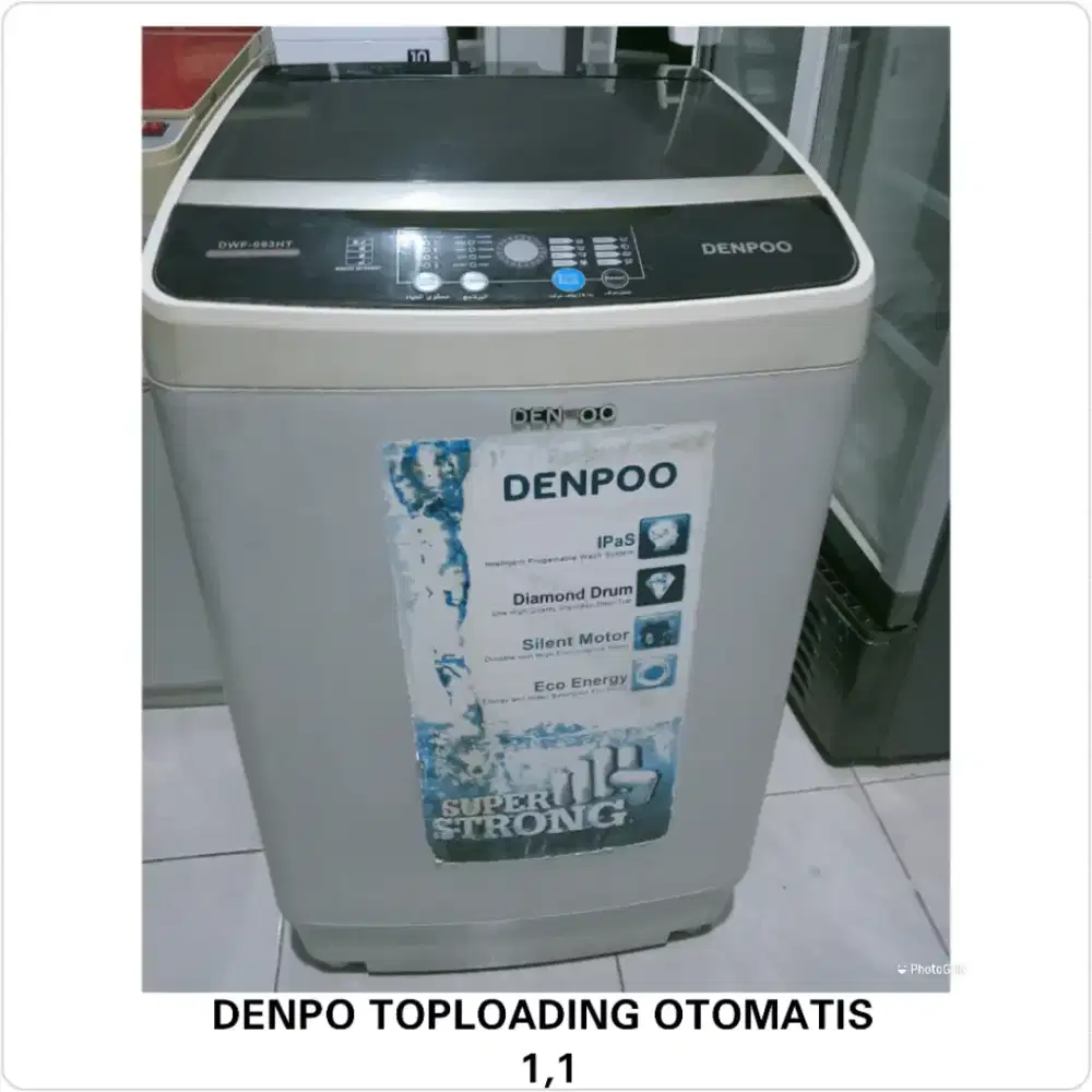 Mesin cuci 1 tabung Top Loading Denpo
