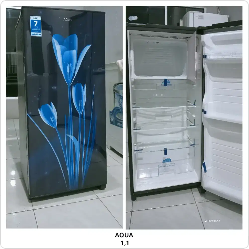 Kulkas 1 pintu Aqua