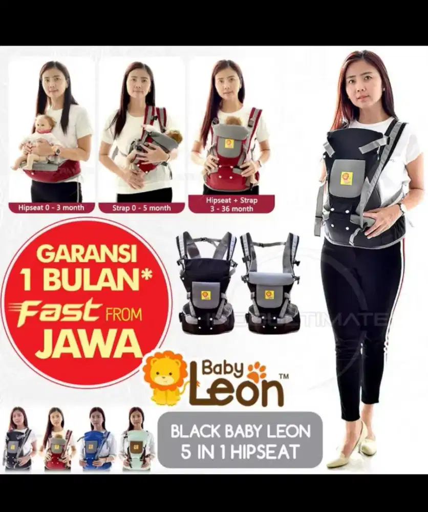 BABY LEON Gendongan Bayi MULTIFUNGSI