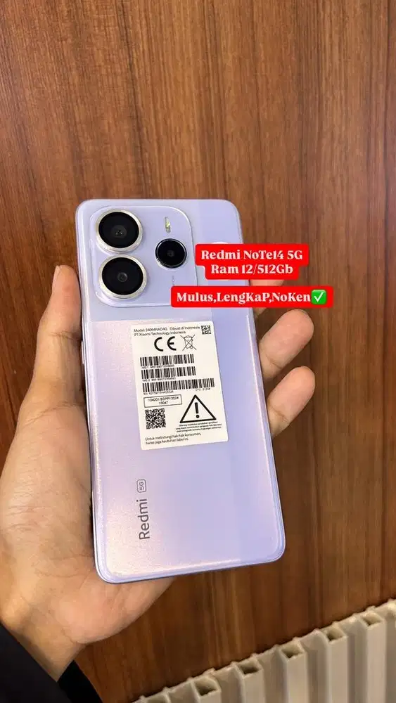 Redmi NoTe14 5G Ram 12/512Gb