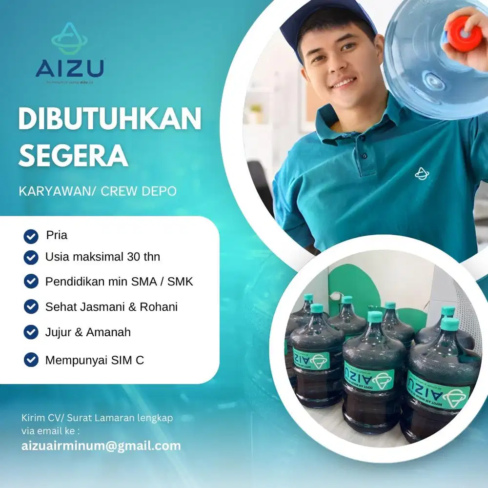 CREW DEPOT AIR ISI ULANG