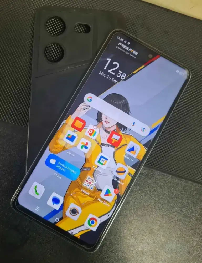 tecno pova 5 8/256gb batangan mulus