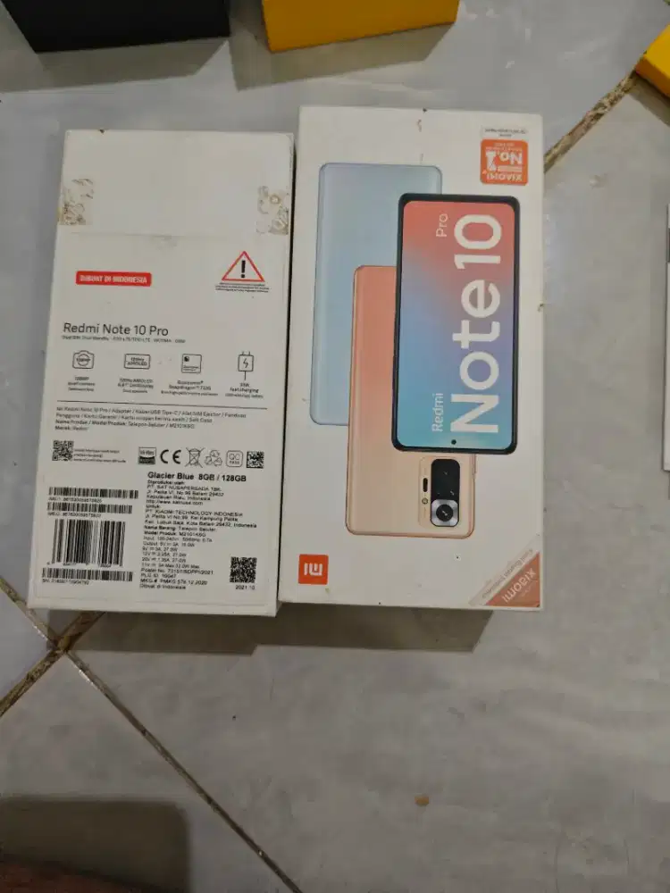 DIJUAL REDMI NOTE 10 PRO BEKAS