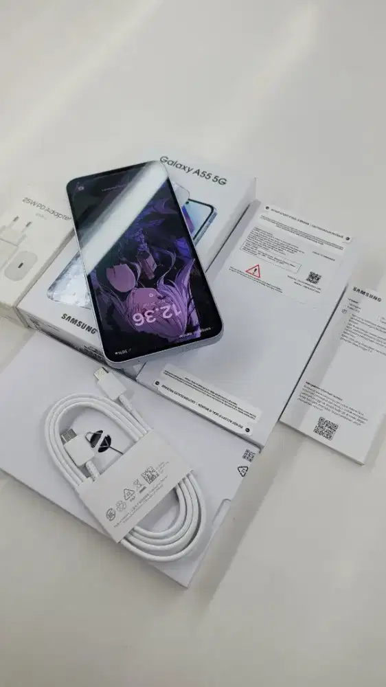 Samsung Galaxy A55 5G (8/256) Sein Resmi indonesia 98% mulus Like new.