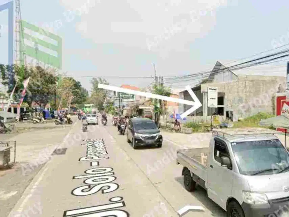 Dijual Tanah strategis pinggir jalan raya Solo-purwodadi