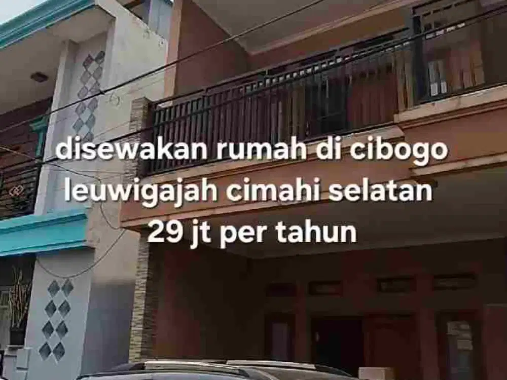 disewa rumah dekat unjani dan tol baros cimahi