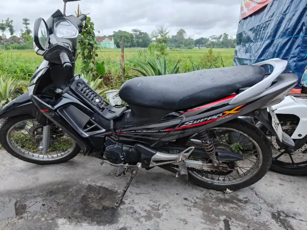 Honda Supra 125 THN 2009 plat AB kulon Progo.