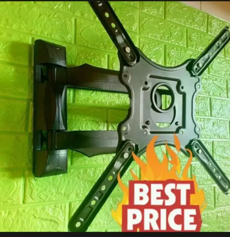 Pasang bracket tv di dinding plat tebal