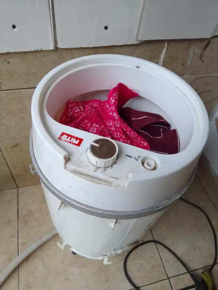 Mesin cuci 1 tabung mini normal