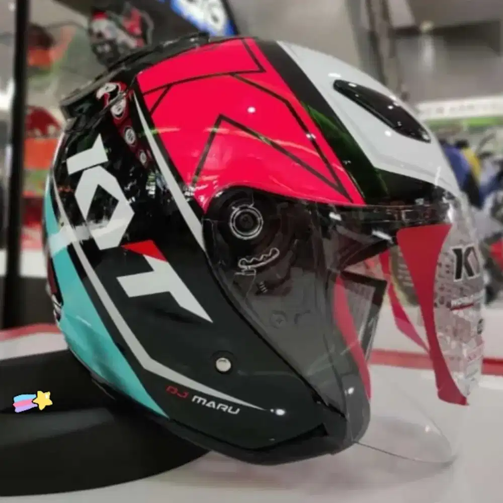 Promo HELM KYT SNI ~SPORTY Stylish Cakep. ORIGINAL ASLI ~Jos